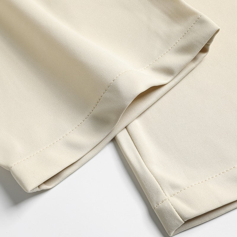 29-42 Men's Summer Pants Thin Straight Stretch Casual Pants with No Trace No Ironing Fabric Silky and Cool Feeling