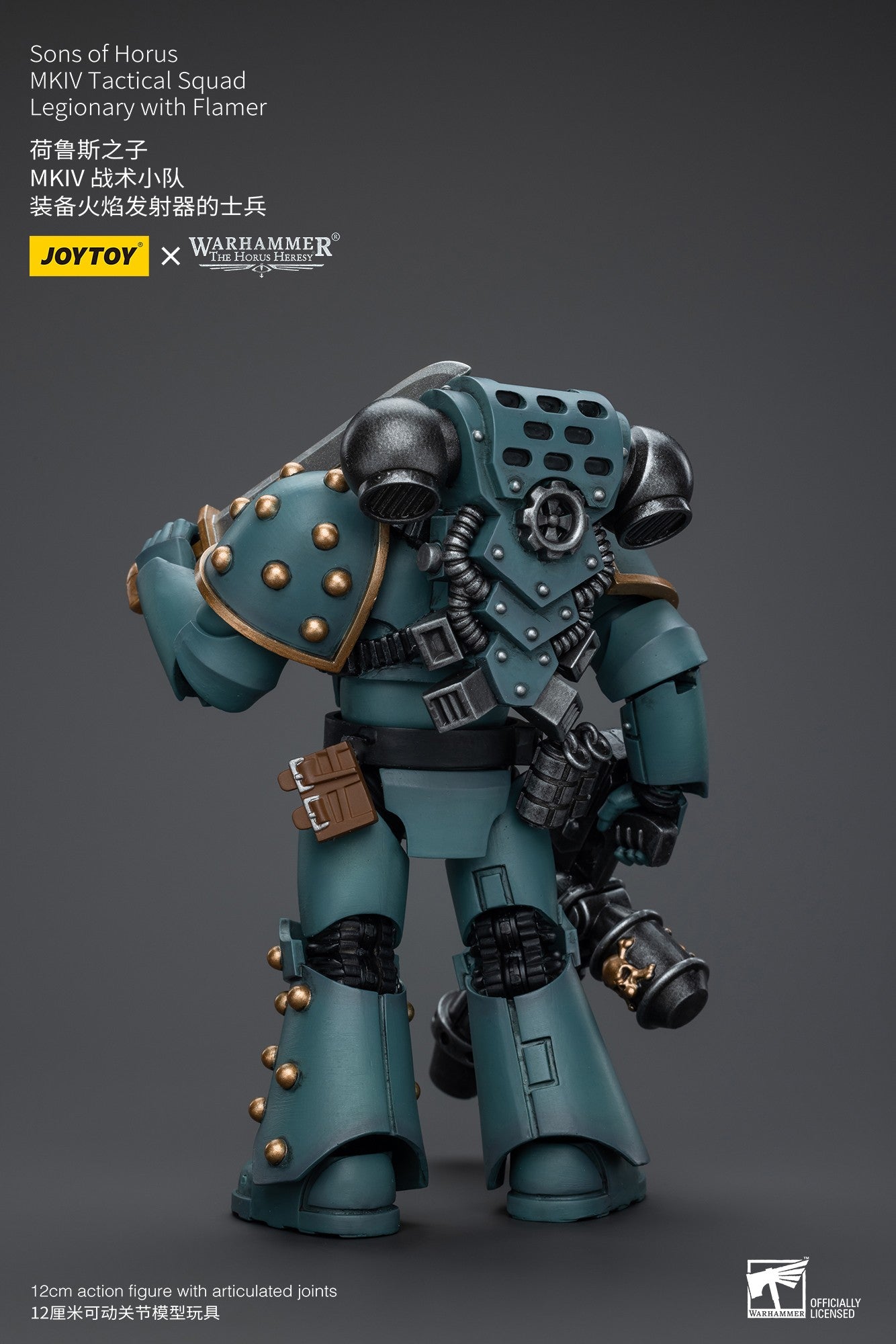 JOYTOY Warhammer 40k 1/18 Bonecos de Ação Anime 12cm Sons of Horus MKIV Esquadrão Tático Coleção Modelos Brinquedos