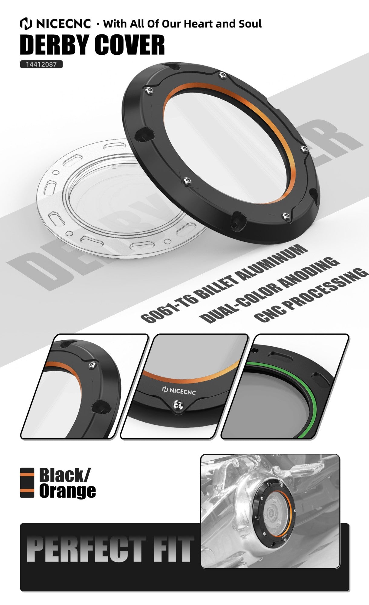 Para Harley 2017-2024 Street Glide FLHX /Special Road Glide FLTRX/Special Road King FLHR M8 Derby Clutch Cover Clutch Power Plate