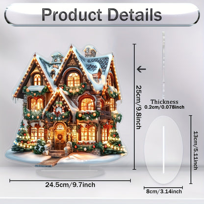 1 PCS of festival decoration, Christmas style, multi-functional desktop decoration for home,office andbedroom, unique gift idea