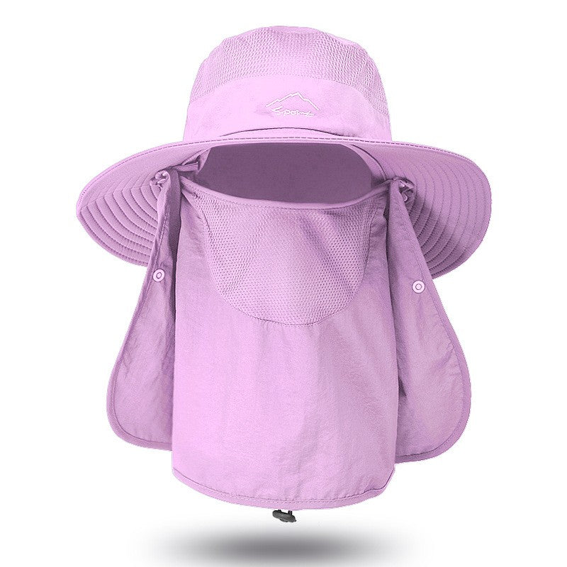 Chapéu Bucket Chapéu de Sol Proteção Solar Primavera Verão Boné Boonie Impermeável para Pesca Caminhada Jardim Safári Praia