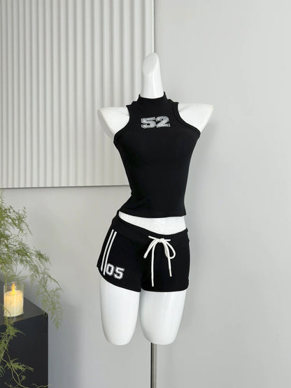 ??Sweet Cool Swimsuit Bikini Set Sporty Girl Sport Swimwear Seamless ??Sheer Sexy? Push Up Beach Resort Slim Elastic Swim Set??