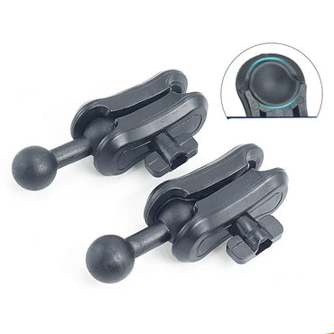 Double socket arm with 17mm Dual Ball Head Adapter for Cellphone holder for Magnetic Phone Mount Foldable Mount Accessories