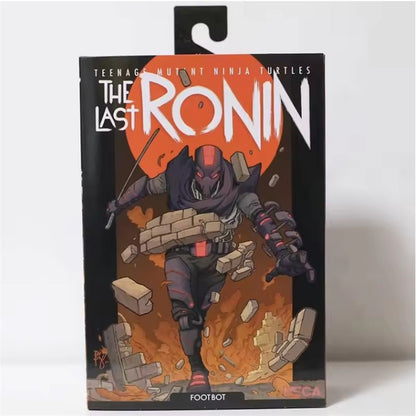 NECA 7inch O Último Ronin Footbot PVC de Alta Qualidade Figura de Ação Colecionável Modelo Brinquedo Presente de Aniversário