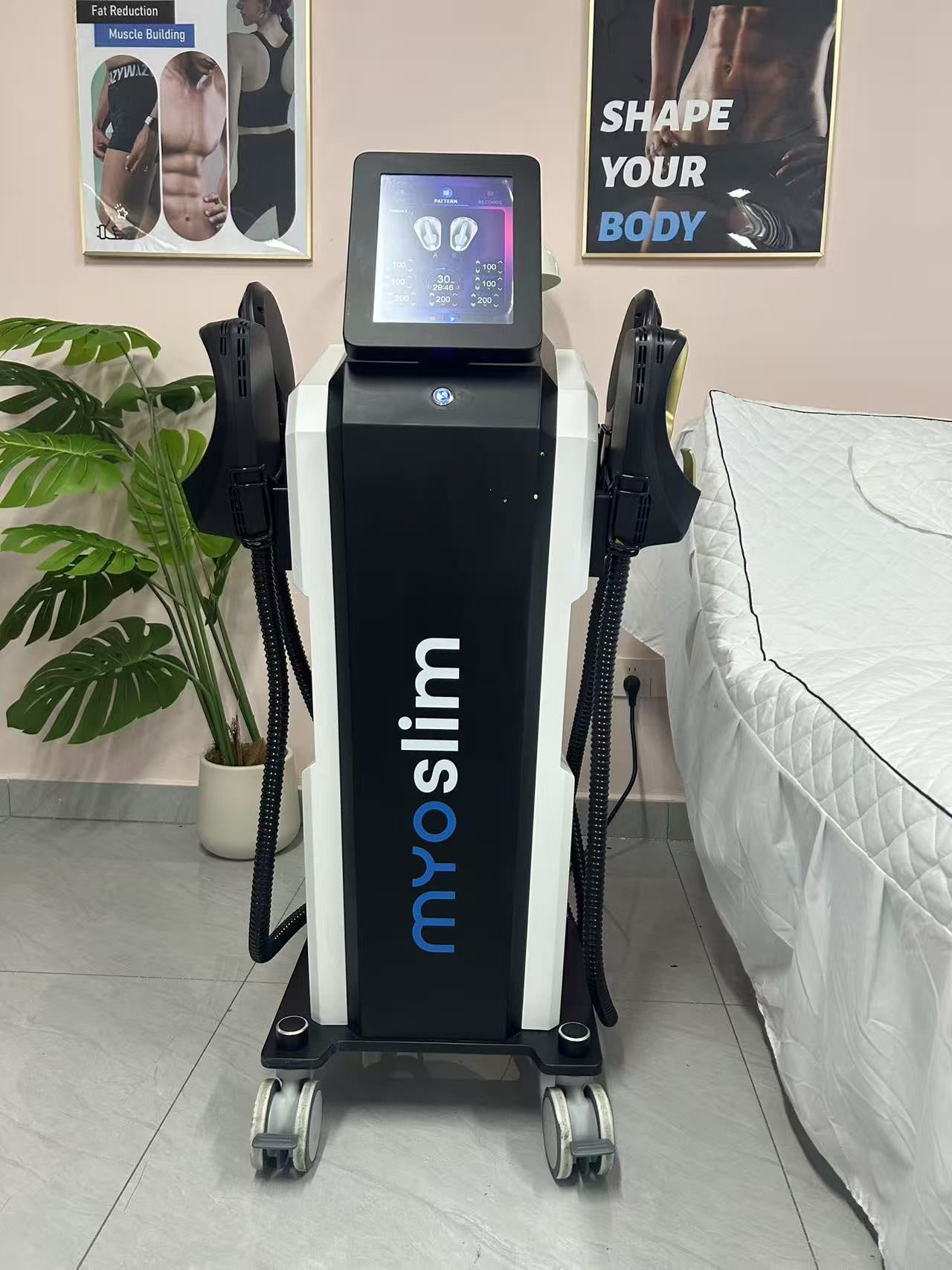 HIEMT EMSZERO RF High Intensity EVibration Pulse Electromagnetic Body Shaping Professional Muscle Growth And Fat Burning Machin