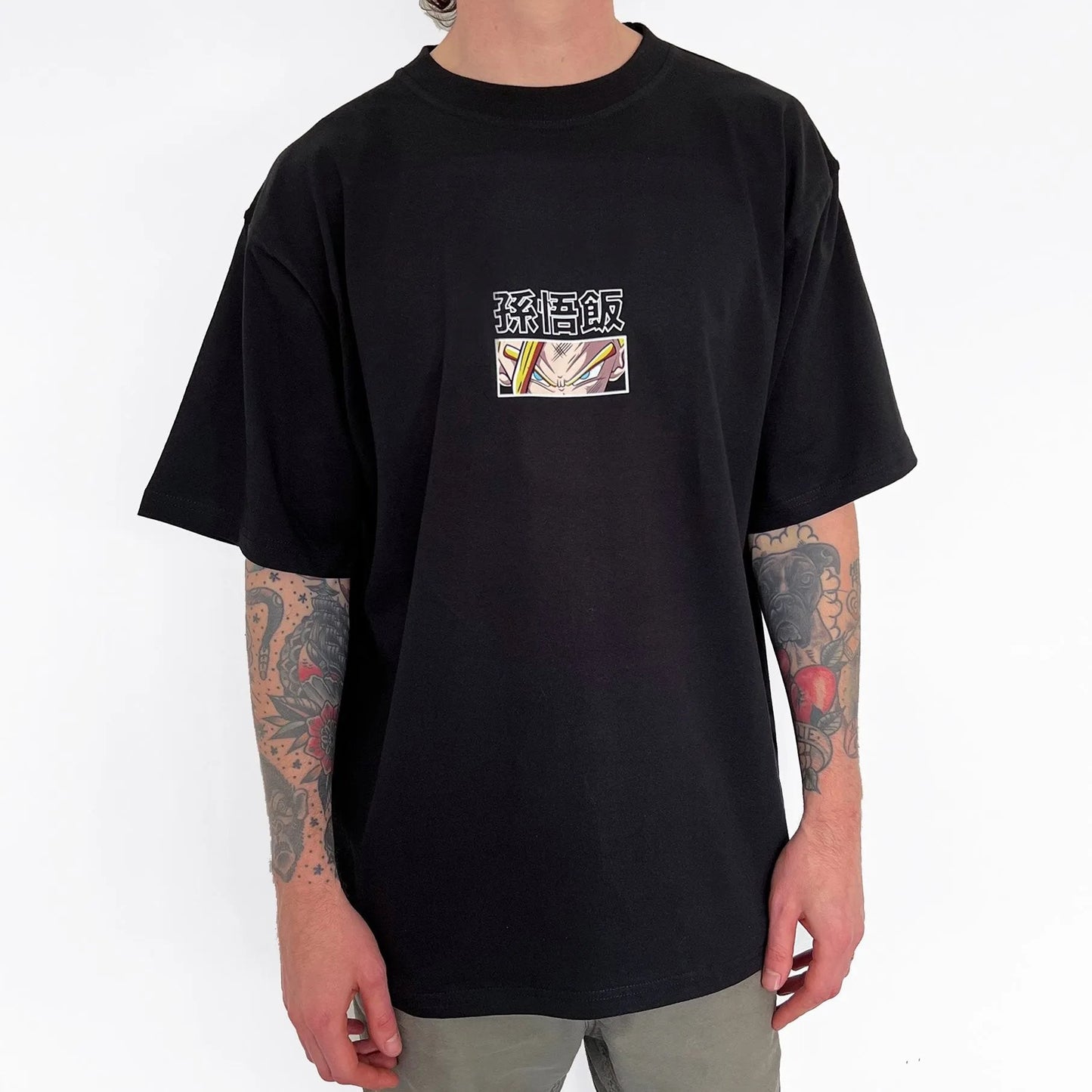 Dragon Ball 2025 Authentic Licensed T-Shirt - Son Goku Graphic Oversized Retro Tee, Comfortable Unisex Cotton for Fans
