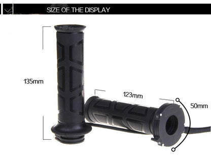 Novos Punhos Aquecidos Universais para Moto 22mm Punhos Moldados Aquecedores de ATV Ajuste de Temperatura Guidão Quente