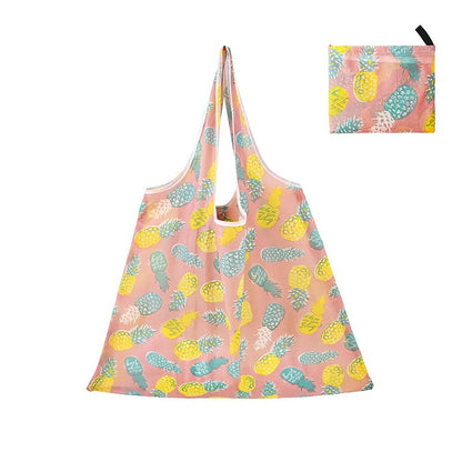 Reusable Shopping Large Bag Foldable Eco Tote With Pouch For Grocery Gym Office Supplies Beach Gear School Toys Storage Bags