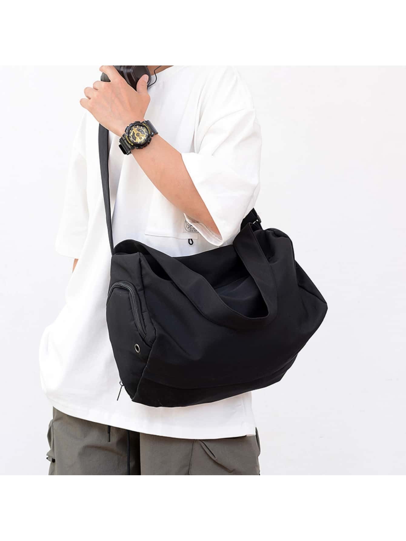 Dry-Wet Separation Sports Bag - Multi-Compartment Organizer for Shoes & Gear, Ideal for Travel, Swimming & Fitness?