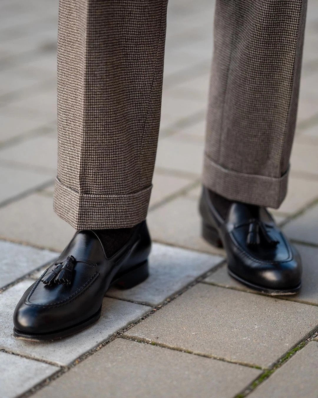 Autumn Winter New Woolen Men's Suit 2 piece Set Tailored suit jacket suit pants Beige Black Men's business suit