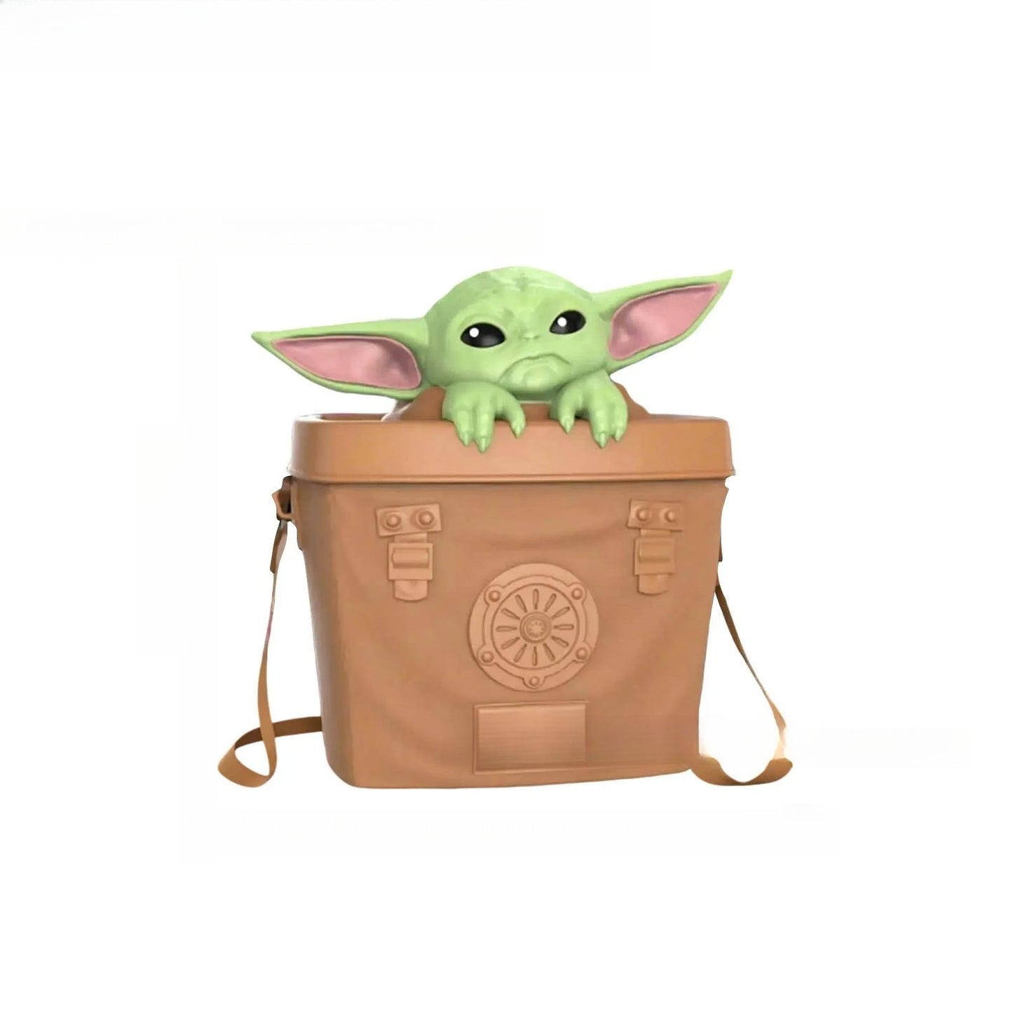Super New Star Wars Mandalorian Boba Stormtrooper Yoda Shaped Popcorn Bucket Anime Peripheral Ornaments Toys Gift