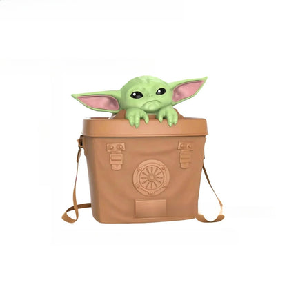 Super New Star Wars Mandalorian Boba Stormtrooper Yoda Shaped Popcorn Bucket Anime Peripheral Ornaments Toys Gift