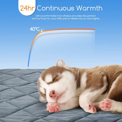 Almofada para Cama e Tapete para Pets 40x50CM Ninho de Gato e Cão Grosso Quente Almofada Térmica para Dormir Tapete Térmico Antiderrapante para Pets Macio Inverno