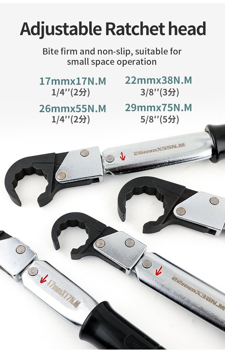 Chave Torquimétrica Super Star Ratchet ST-02L Conjunto de Ferramentas Chave de Boca de Alta Precisão Ferramenta de Reparo de Ar Condicionado de Vela de Ignição