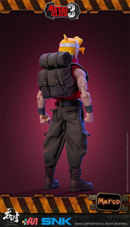 TUNSHI Studio Original SNK Model Official Metal Slug 3 Marco Tarma Rebel Soldier 1/12 Mecha Action Figure Toys EM ESTOQUE