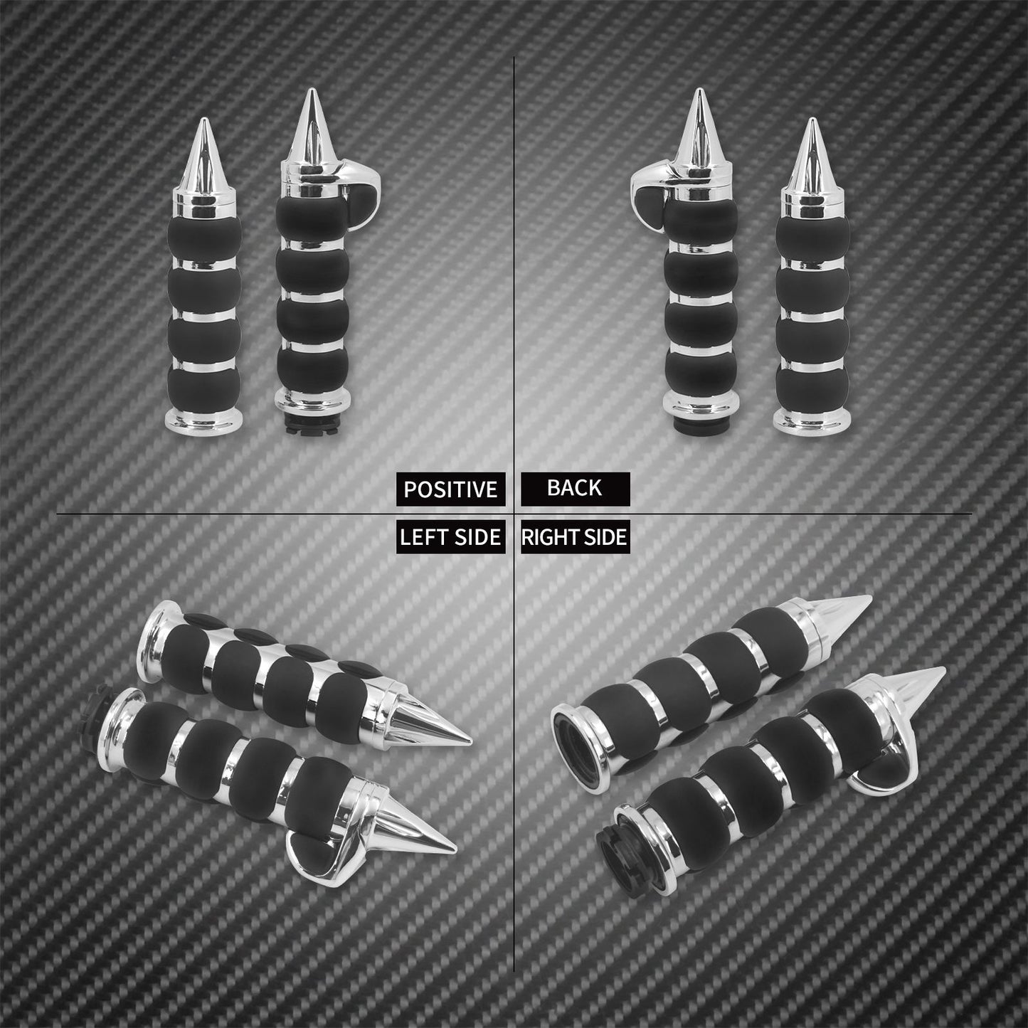 1" Motorcycle Hand Grips 25mm Handlebar Handle Bar For Harley Touring FLHR Softail Fat Boy Sportster XL 883 1200 Dyna For Honda