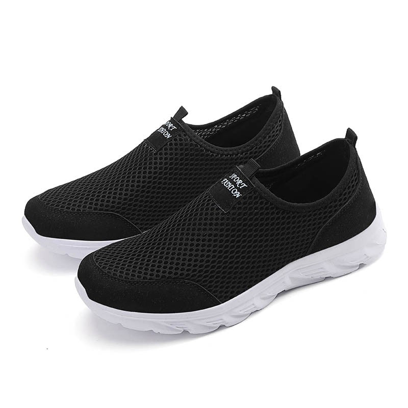 Tênis Casual Masculino Leve 2023 Respirável Slip-on Antiderrapante para Caminhada ao Ar Livre Tamanho 39-47