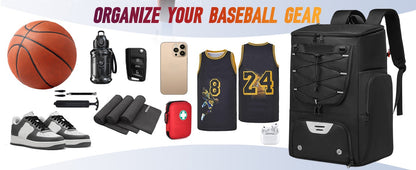 Football Backpack Men Basketball Backpack Outdoor Soccer Football Storage Bags Training Sports Knapsack with Shoe Compartment