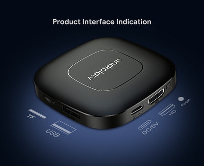 Smart TV Box 8GB 128GB Android 14 ATV Allwinner H313 Google Assistente Vídeo 8K 4k HDR10 Media Player T1 Box de TV Super Rápido
