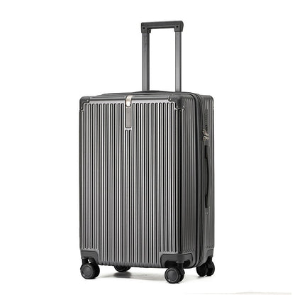 sushimu Suitcase Wide Handle Travel Suitcase Men 20 24 26 Carry-On Luggage Women PC  Trolley Case Can expand capacity