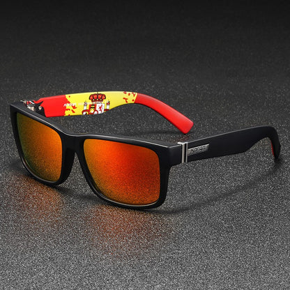 KDEAM Revamp Of Sport Men Sunglasses Polarized Shockingly Colors Sun Glasses Outdoor Driving Photochromic Sunglass With Box