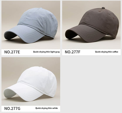 Summer Lightweight Quick Drying Baseball Cap Man  Plus Hat Male Outdoor Sport Oversized Men's Navy Baseball Cap for Big Heads