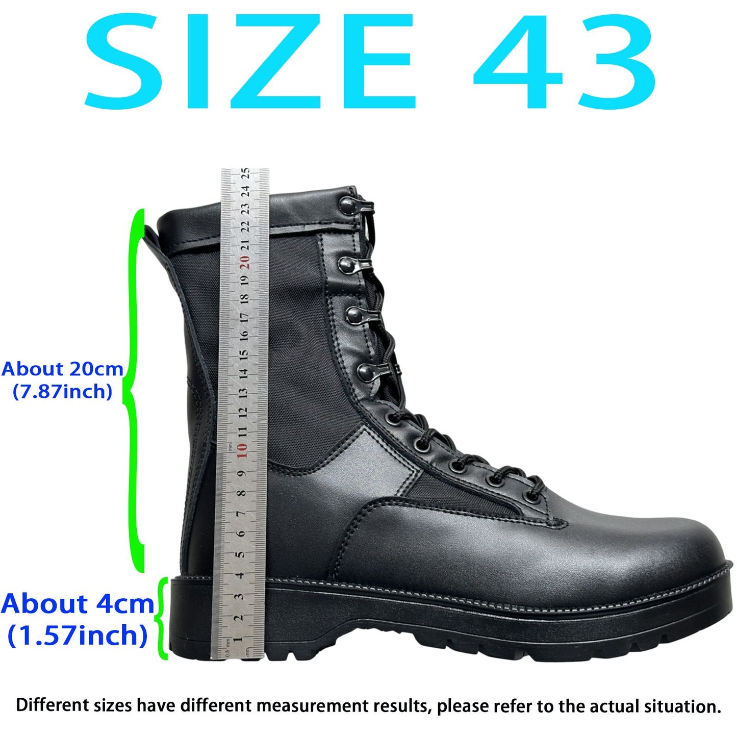 Novas Botas Táticas de Combate Masculinas de Couro para Homens, Botas Masculinas Respiráveis de Cano Curto para Caminhada ao Ar Livre e Deserto