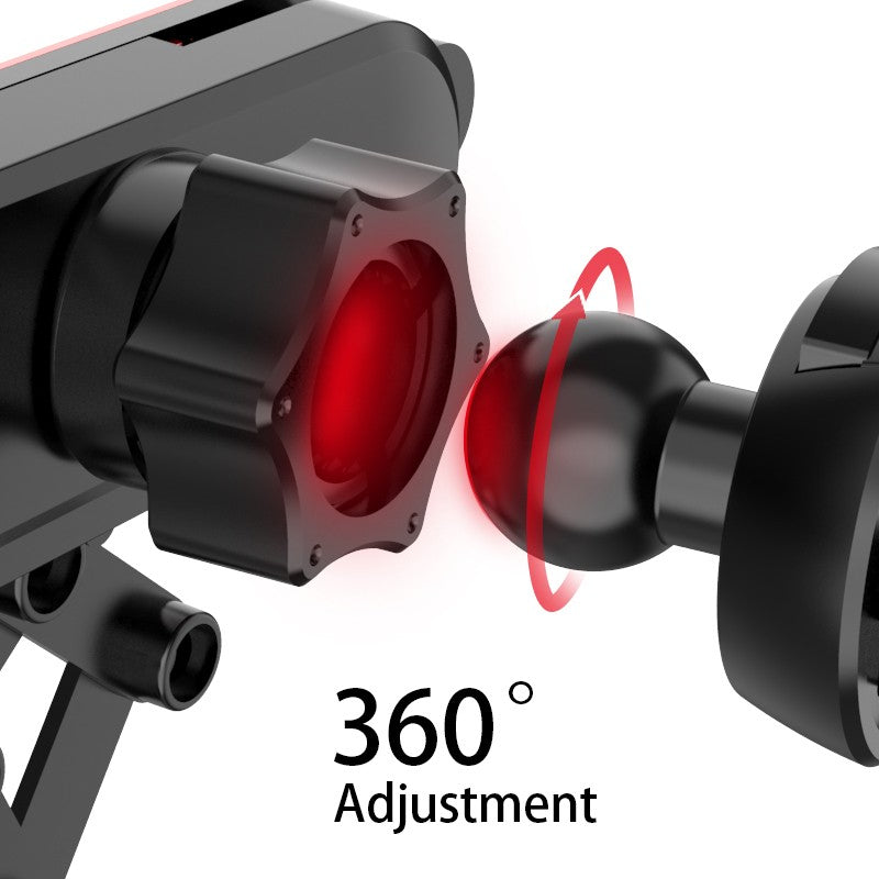 Cute Cartoon Red Bow Universal Gravity Car Phone Holder GPS Stand Bracket Creative Auto Air Vent Clip Mount Mobile Phone Holder