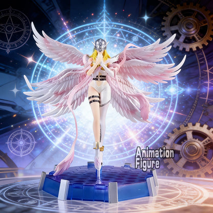 26 cm/10,24 pol. Anime Digimon Adventure Figure Angewomon Bonecos de Ação PVC Coleção Modelo Brinquedos para Presentes Infantis
