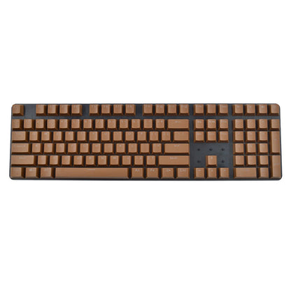 104 Teclas Universais para Teclado Mecânico Ergonômicas Teclas Vazias para Teclado Mecânico Cherry MX de Reposição Retroiluminadas