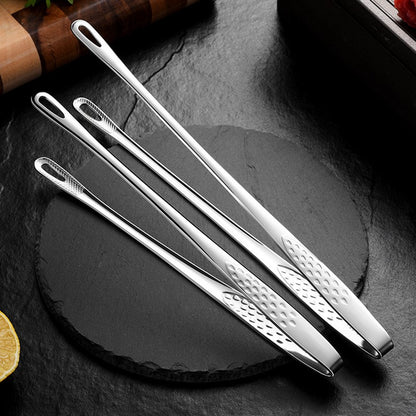 2 pinças de cozinha, pinças de churrasco, pinças de cozinha de aço inoxidável, pinças de chef para alimentos e carne, clipe de pinças de churrasco, ferramentas e acessórios de cozinha