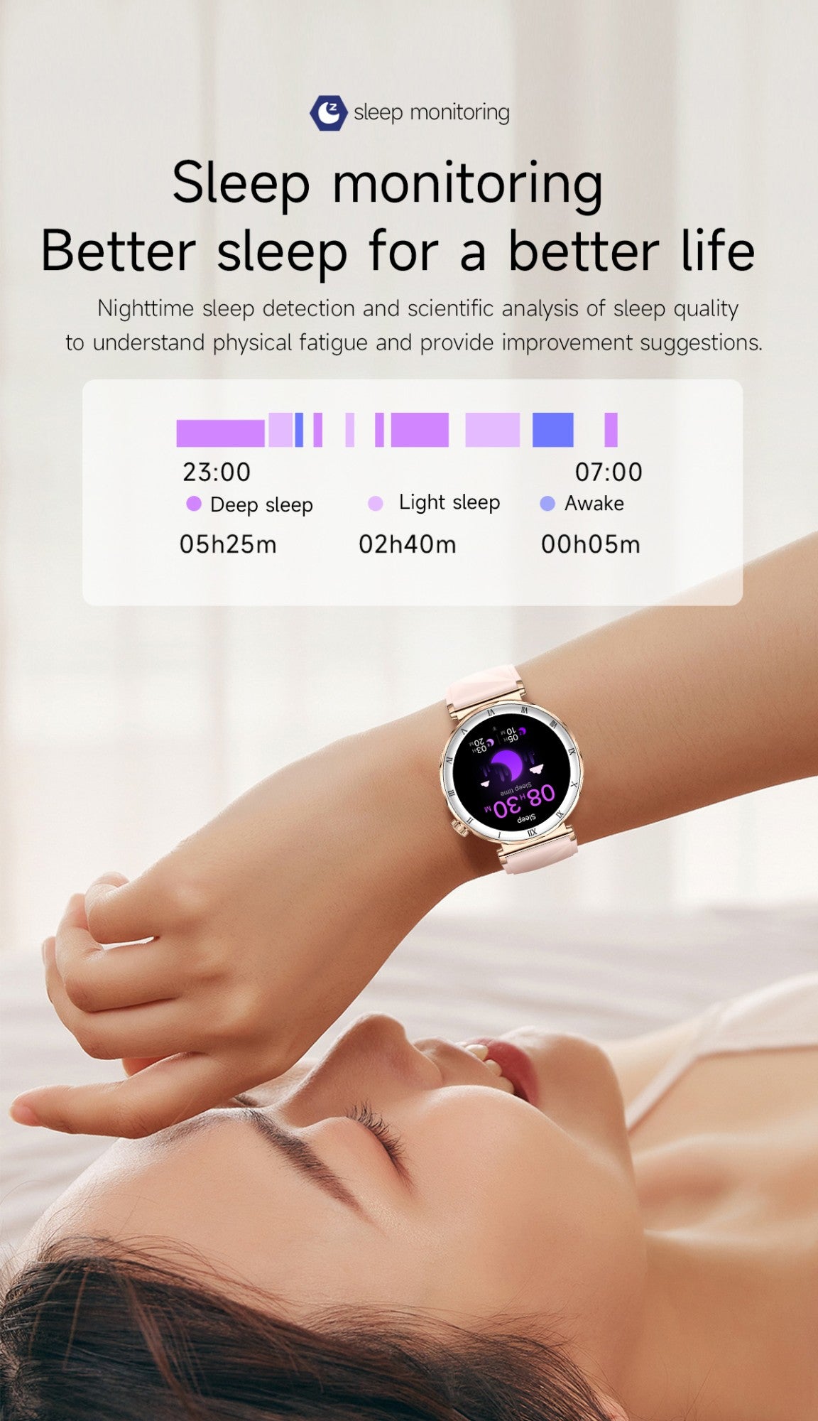 LIGE New Ultra Thin Smart Watch Women Screen Always Display Time Diamond Luxury Bracelet Voice Calling AMOLED Smartwatch Ladies