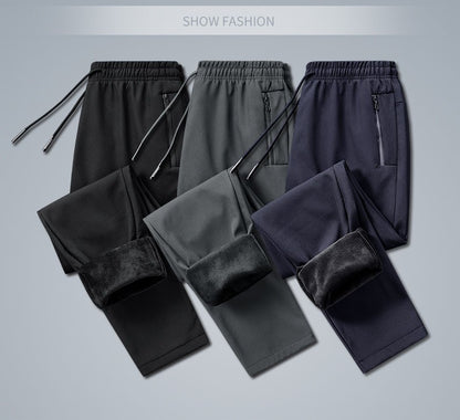 CHRLCK Warm Waterproof Pants Men Women Outdoor Winter Softshell Fleece Trousers Trekking Camping Climbing Skiing Hiking Pants