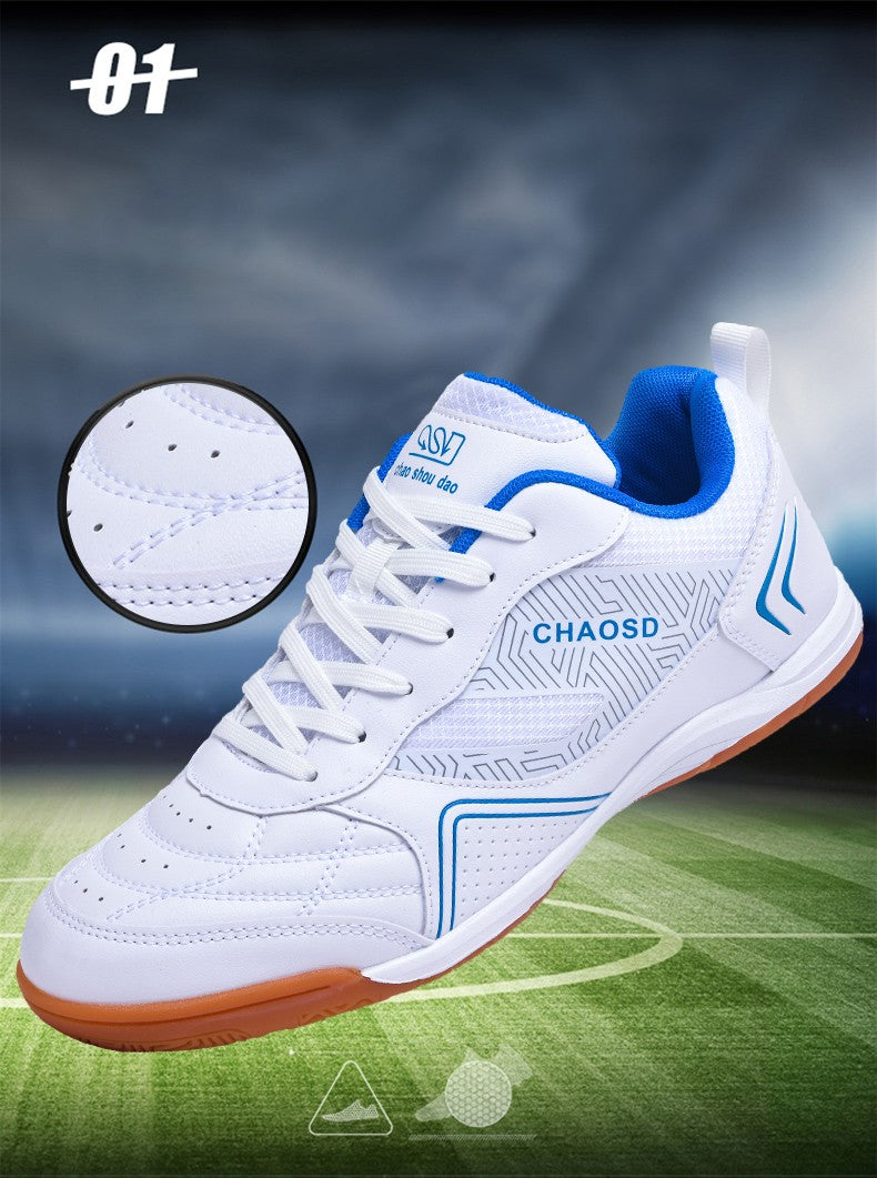 Men Professional Soccer Cleats Anti-Slippery Futsal Training Cleats Wear Resistant Ultralight  Outdoor Indoor Unisex Sneakers