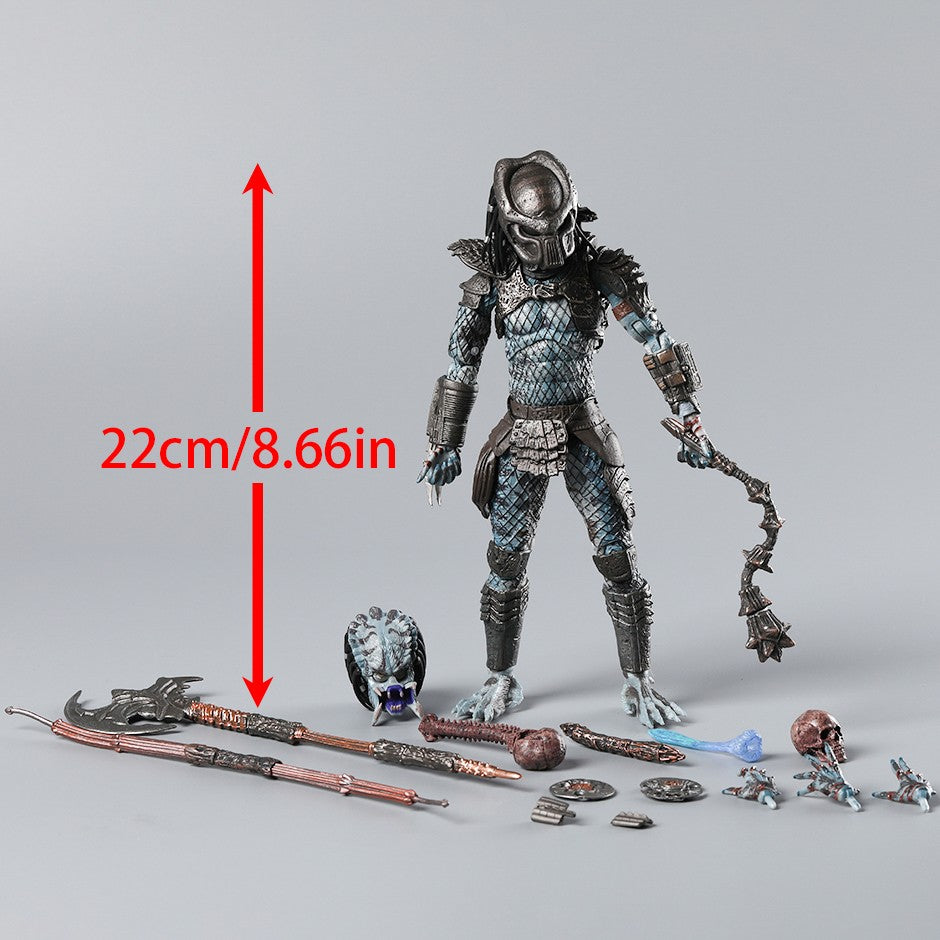 NECA PREDATOR 2 Ultimate Warrior Predator PVC Action Figure Collectible Model Toy