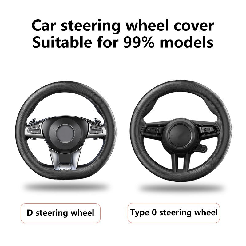 1PC automobile steering wheel cover without inner ring elastic liquid silicone four seasons universal tasteless handlebar cover