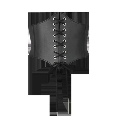 Medieval Wide Leather Armor Belt Steampunk Waist Costume Accessory Women Men Viking Knight Antique Waistband For Larp Cosplay