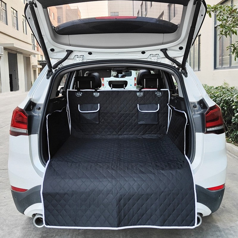 Waterproof Dog Car Seat Cover Trunk Case Dog Car Transporter Travel Mat Pad Dog Carriers Hammock For Small Medium Large Dogs