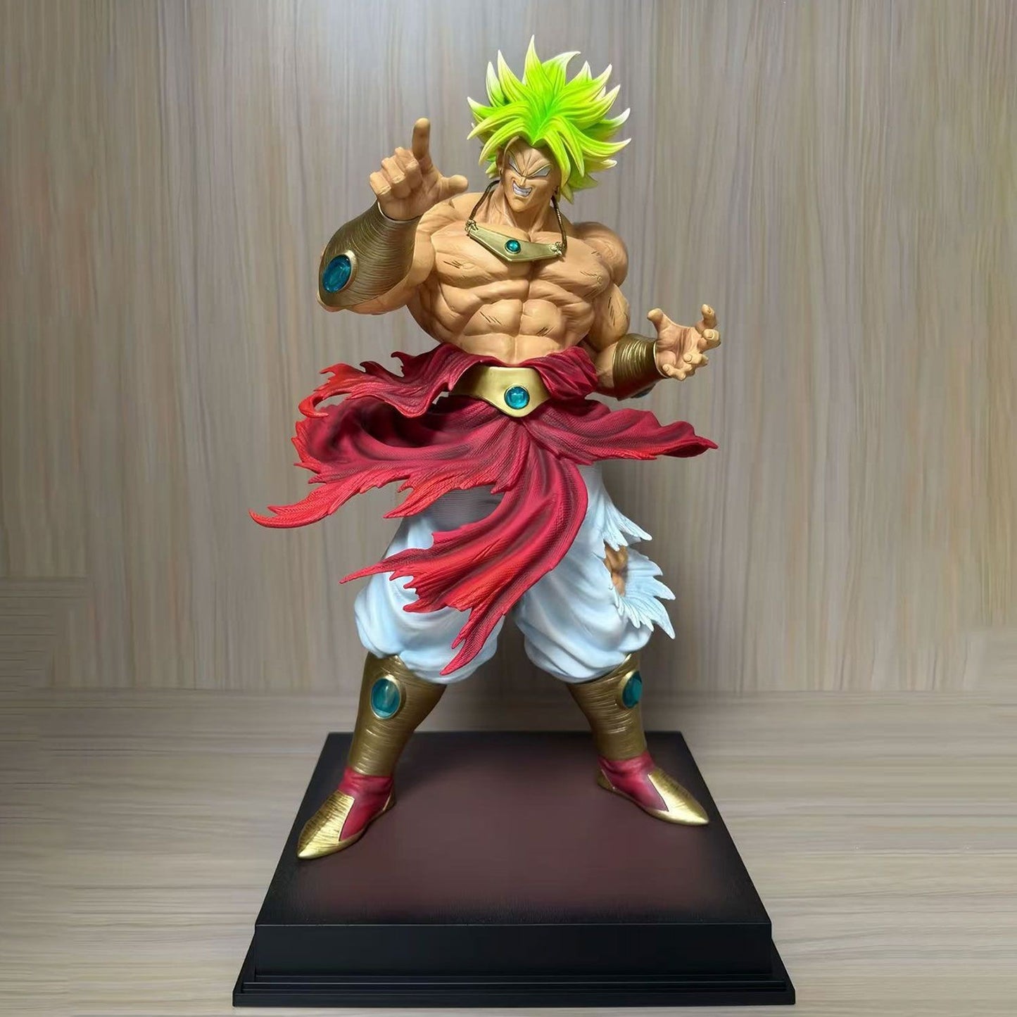 Dragon Ball Z Broly Anime Figure GK Ssj3 Broli Super Saiyan PVC Action Figurine 21cm/19.69 inch Statue Collection Model Toy Gift
