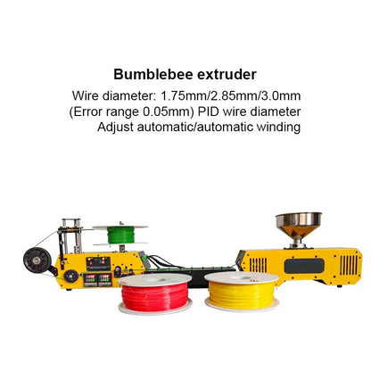 3D Filament Maker Extruder Desktop High-Precision 3D Printing Consumables Extruder 3D Printing Filament PLA ABS PE Extruder
