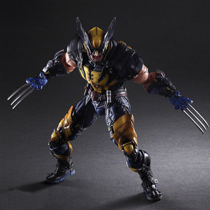 Marvel Novo Hot Sell 28cm Comics Wolverine X-Men Action Pvc Personagem Enfeites Brinquedos Presente de Aniversário de Natal para Meninos