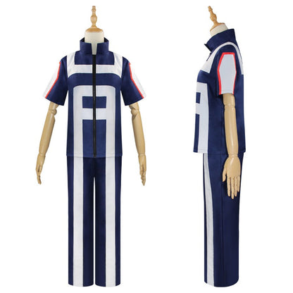 Anime My Hero Academia Boku Cosplay Gym Sport Costume Men Women School Suit Uniform T-shirt Pants Gymnastics Clothes Full Set