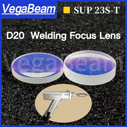 Lente de Colimação e Focagem para Soldagem a Laser D20x4.5 F150 F200 D16x5 F50 F60 SUP20S SUP21T SUP23S/T para Soldagem Portátil WSX HW QiLin