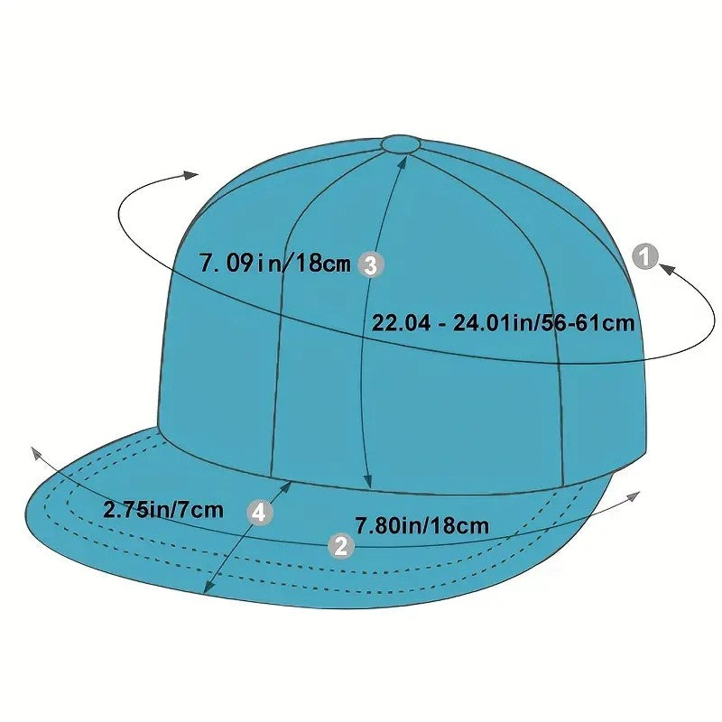 Boné de beisebol estampado com símbolo simples ligeiramente curvado masculino e feminino para eventos esportivos ao ar livre, boné de pato, chapéu de motorista de caminhão americano