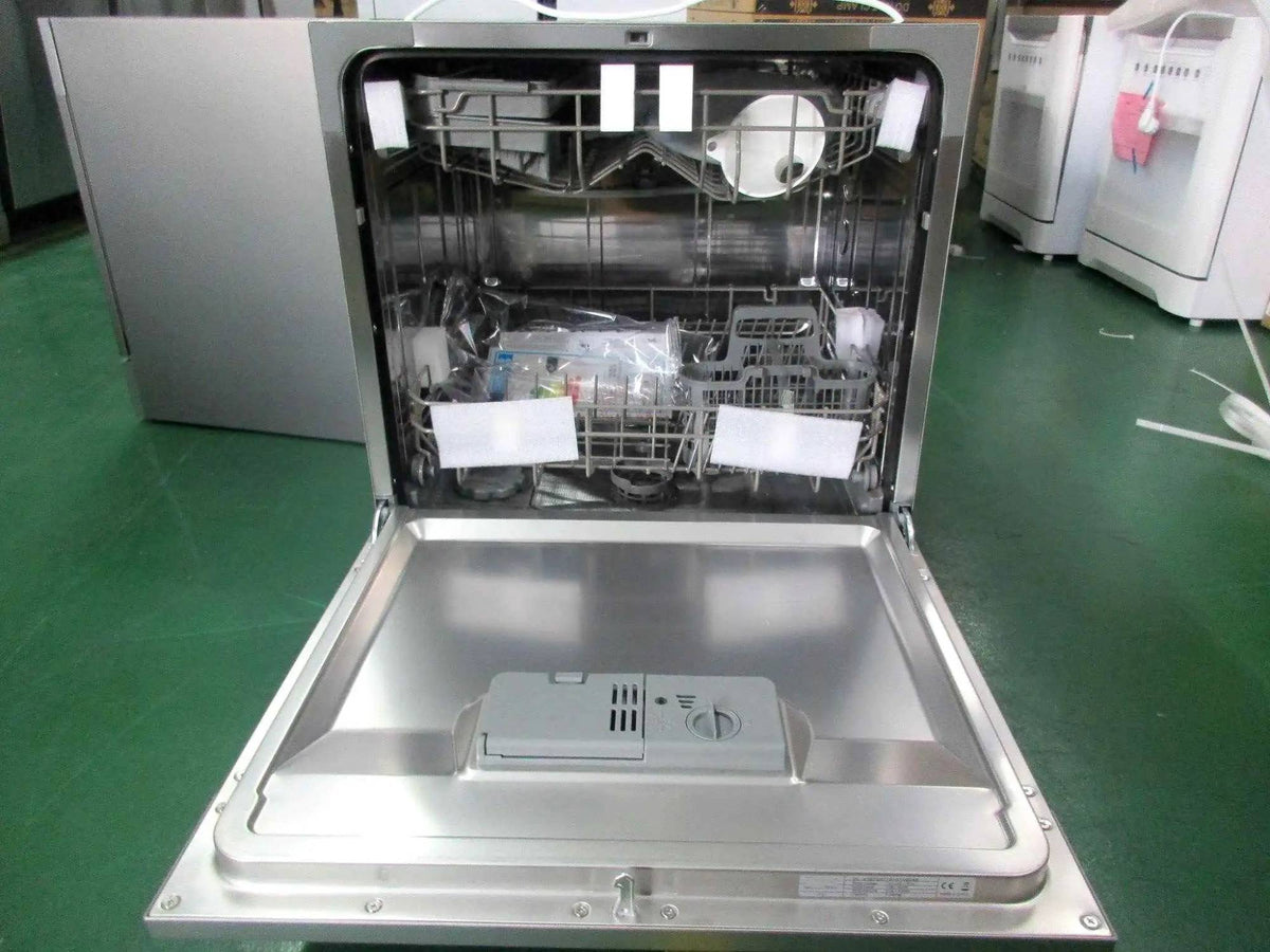 Portable Mini Countertop Dishwasher 6 Place Settings Compact Electric Dish Washing Machine for Home Apartment Dorm Kitchen
