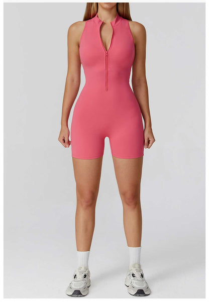 New Sexy Sports Set Women Gym Set Shorts Training Yoga Clothes Women Rompers Stretch Sports Jumpsuit Female Workout Bodysuits