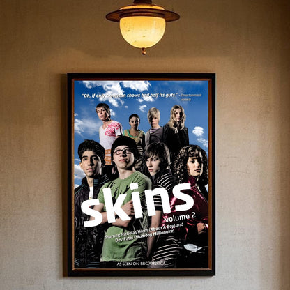Teen TV Series Skins Generation Poster HD art sticky wall waterproof home living room bedroom bar aesthetic decoration