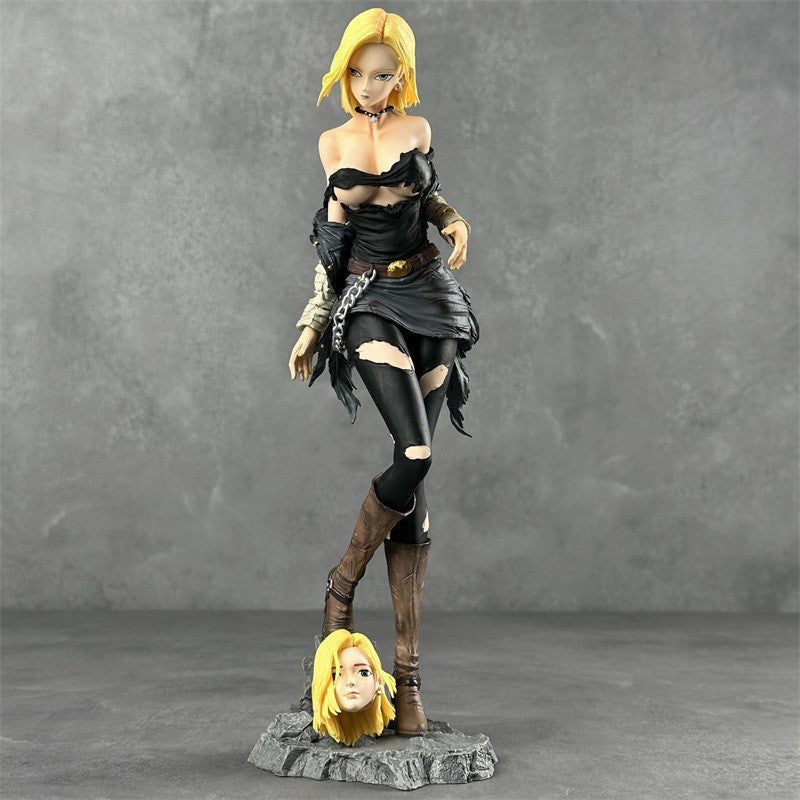 Dragon Ball 30cm Anime Figure Sexy Android 18 Pvc Action Figurine Model Statue Toys Statue Doll Collection Decoration Toys Gift