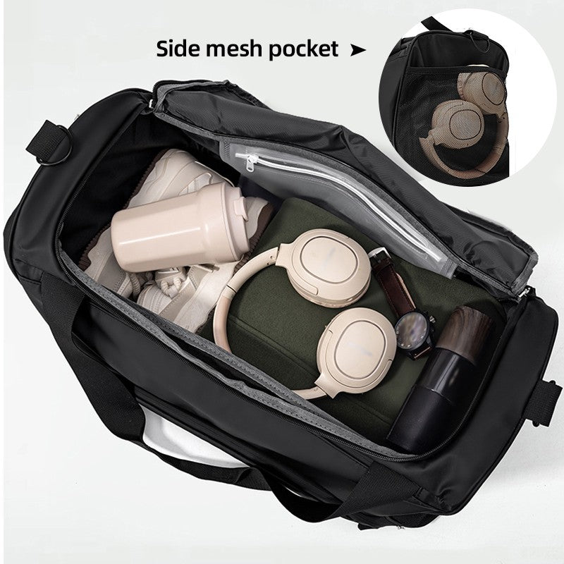 Travel Duffel Handbag Dry Wet Outdoor Business Trip Short Distance Shoulder Bag Large Fitness Gym Yoga Sports Luggage Tote Pack