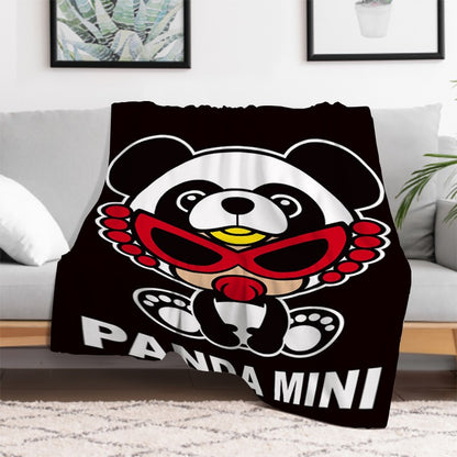 Japan Fashion Hysteric Mini Throw Downy Summer Blanket Fluffy Camping Chair Catnap Throws for Lounge Sofas Blankets Sofa Quilt